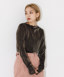 NOMINE | シアーラメメロウ2WAYプルオーバー(Tシャツ/カットソー)