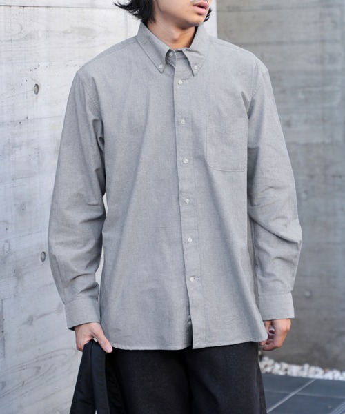 セール】【United Athle】オックスフォード ボタンダウン ロング