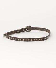 24SS RRL スタデッド レザー ベルト 34 ダブルアールエル スタデッド レザー ベルト（ベルト）｜RRL（ダブル アール エル