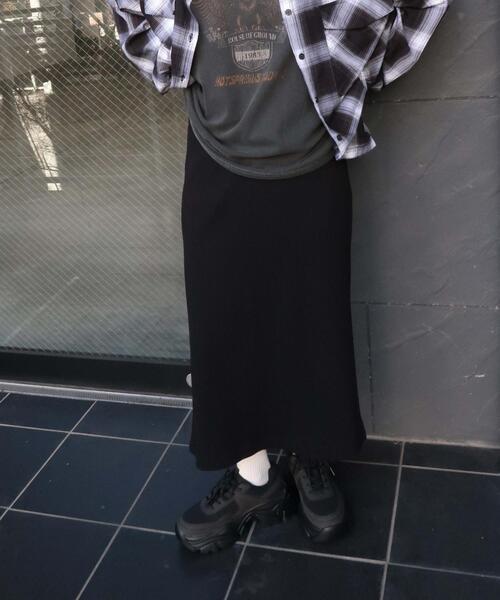 WEGO（ウィゴー）の「WEGO/配色厚底スニーカー（スニーカー・レディース・ブラック/ホワイト系その他/ライトグレー・MEDIUM/LARGE）」の6枚目の写真