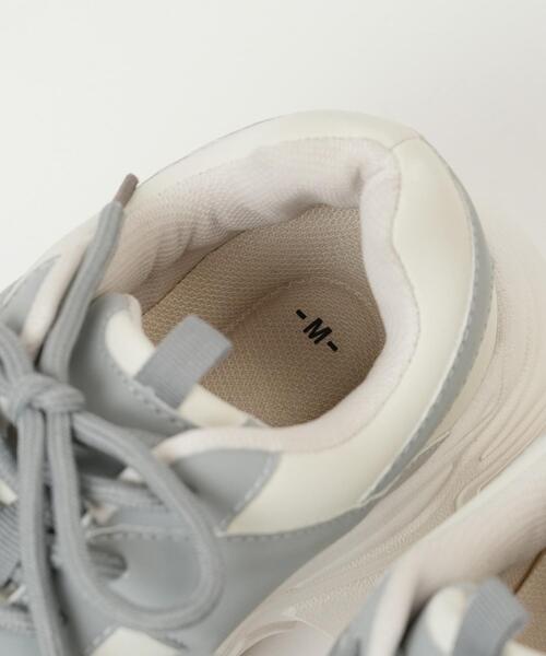 WEGO（ウィゴー）の「WEGO/配色厚底スニーカー（スニーカー・レディース・ブラック/ホワイト系その他/ライトグレー・MEDIUM/LARGE）」の20枚目の写真