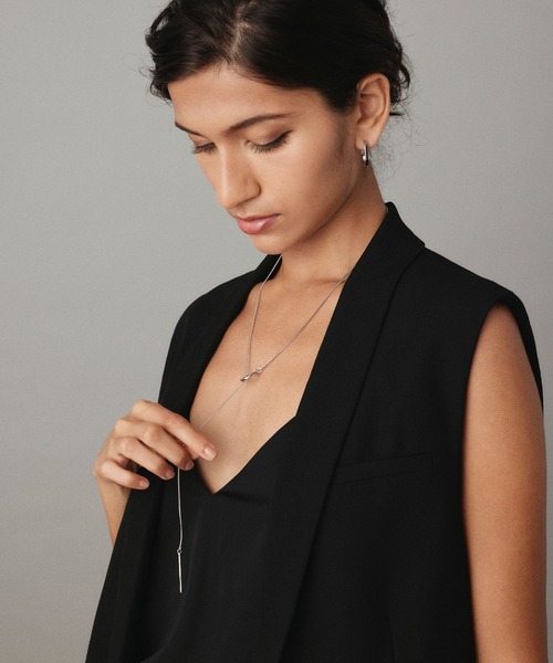 CENE（セネ）の「【CENE】セネ/ニュアンスリングラリエット（ネックレス・レディース・ゴールド/シルバー・FREE）」の22枚目の写真