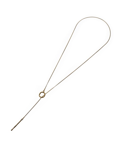 CENE（セネ）の「【CENE】セネ/ニュアンスリングラリエット（ネックレス・レディース・ゴールド/シルバー・FREE）」の10枚目の写真