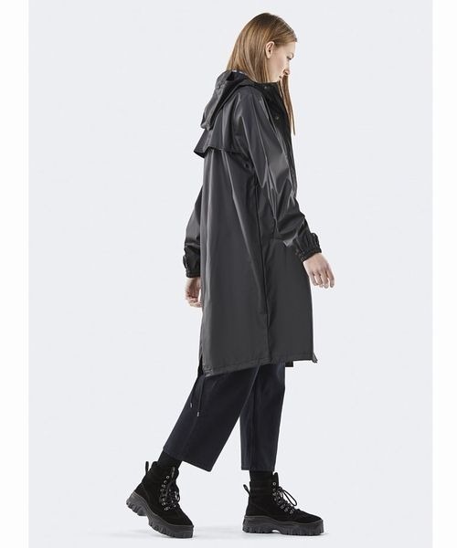 RAINS（レインズ）の「RAINS /レインズ/FISHTAIL PARKA（その他アウター・メンズ・ブラック・S）」の7枚目の写真