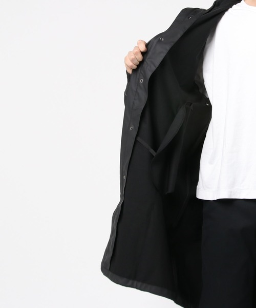 RAINS（レインズ）の「RAINS /レインズ/FISHTAIL PARKA（その他アウター・メンズ・ブラック・S）」の6枚目の写真