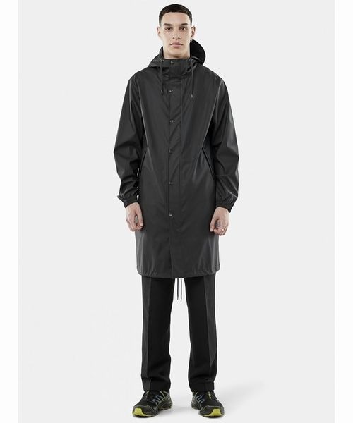 RAINS（レインズ）の「RAINS /レインズ/FISHTAIL PARKA（その他アウター・メンズ・ブラック・S）」の5枚目の写真
