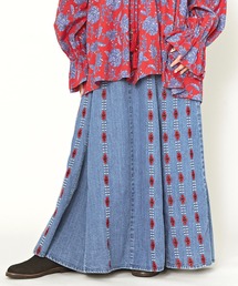 【チャイハネ】ソンデニ刺繍スカート