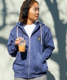 ALMOND（アーモンド）の「EARLY & OFTEN ZIP HOODIE SWEAT PARKA/アーモンドジッパアップパーカー（パーカー）」