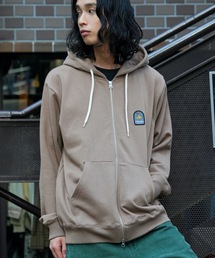 ALMOND（アーモンド）の「EARLY & OFTEN ZIP HOODIE SWEAT PARKA/アーモンドジッパアップパーカー（パーカー）」