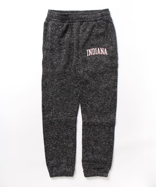 STYLEBLOCK（スタイルブロック）の「ニットフリース裏起毛プリントリラックスパンツ（その他パンツ・メンズ・杢グレー/ブラウン/ヘザーチャコール/ブラックミックス・M/L/LL）」の6枚目の写真