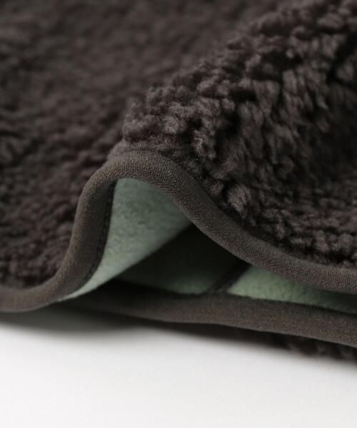 coen（コーエン）の「【WEB限定】BLEU DE VERDUN（ブルーデバードン）別注ボアジャケット（ノーカラージャケット・レディース・オフホワイト/ダークグレー・M/L）」の13枚目の写真