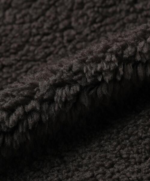 coen（コーエン）の「【WEB限定】BLEU DE VERDUN（ブルーデバードン）別注ボアジャケット（ノーカラージャケット・レディース・オフホワイト/ダークグレー・M/L）」の22枚目の写真