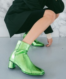 Metallic Square Boots