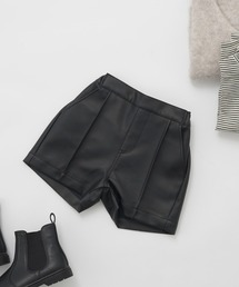 CIAOPANIC TYPY（チャオパニックティピー）の「【KIDS】フェイクレザーショートパンツ（その他パンツ・キッズ）」