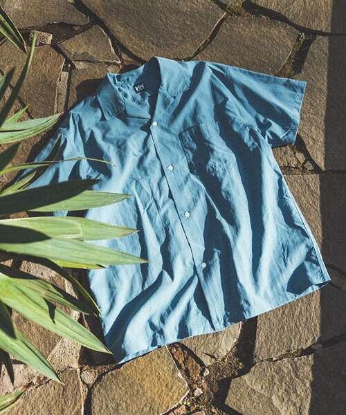 HELLY HANSEN(ヘリーハンセン)の「HELLY HANSEN × B:MING by BEAMS / 別注 Bask Shirts(シャツ/ブラウス・メンズ・ブルー系その他2・S/M/L/XL)」の6枚目の写真