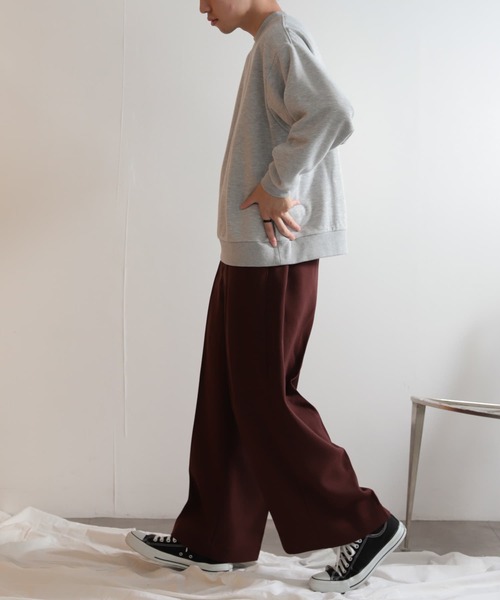 SENSE OF PLACE by URBAN RESEARCH(センスオブプレイスバイアーバンリサーチ)の「ハーフウラキモウライトスウェットシャツ(スウェット・メンズ・ブルー/グレー/ブラック・LARGE/MEDIUM)」の10枚目の写真