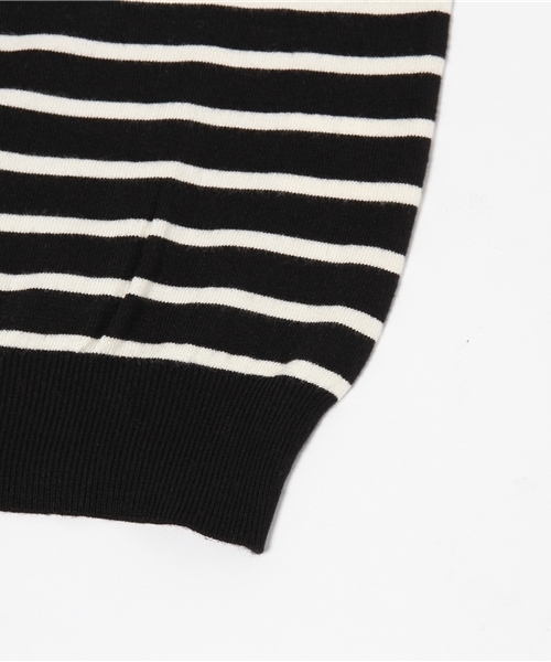 NATURAL BEAUTY BASIC（ナチュラルビューティーベーシック）の「ビジューニット（ニット/セーター・レディース・ボルドー/ブラック系その他/グレー・MEDIUM）」の6枚目の写真