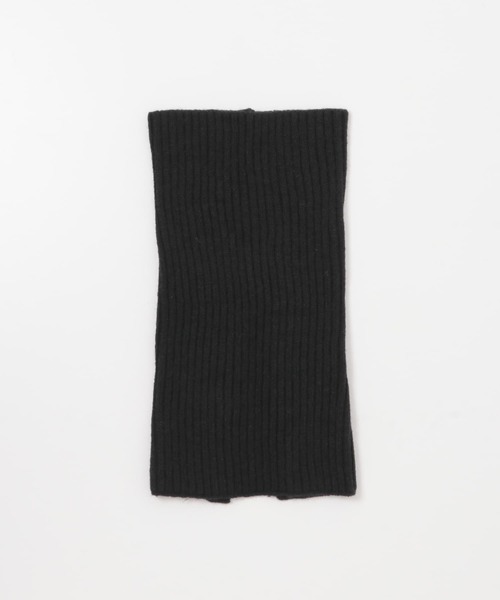 RODE SKO（ロデスコ）の「2WAYリブネックウォーマー（ネックウォーマー/スヌード・レディース・ベージュ/ブラック/グレー・ONE）」の22枚目の写真