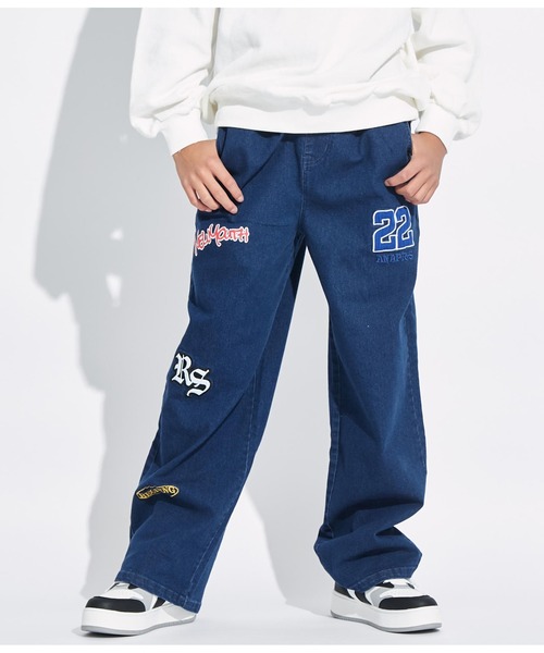 ANAP GiRL(アナップガール)の「R+Sワッペン付パンツ(その他パンツ・キッズ・マスタード/ブルー/ブラック・S/M/XS)」の22枚目の写真