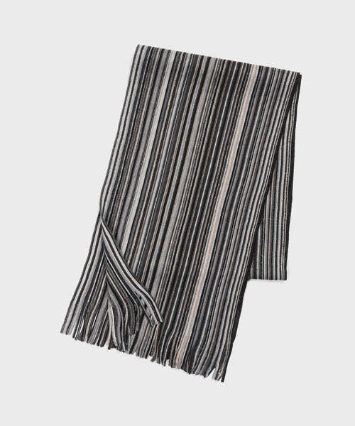 セール】マルチストライプ ラッセル マフラー（マフラー