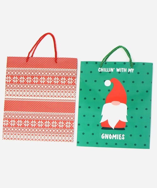 FOREVER 21（フォーエバー トゥエンティーワン）の「クリスマスショッパー　セット１（ラッピングキット・レディース・グリーン・FREE）」の2枚目の写真