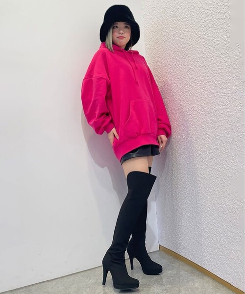 ESPERANZA(エスペランサ)の「◆プラットフォームニーハイロングブーツ(ブーツ・レディース・ブラック系/こしょう色系1・S/M/L/LL)」の4枚目の写真