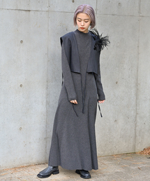 【美品】室内短時間のみのみ着用⭐︎MARGEマージ⭐︎ジレ ベスト 完売 79906679_b_04_215.jpg