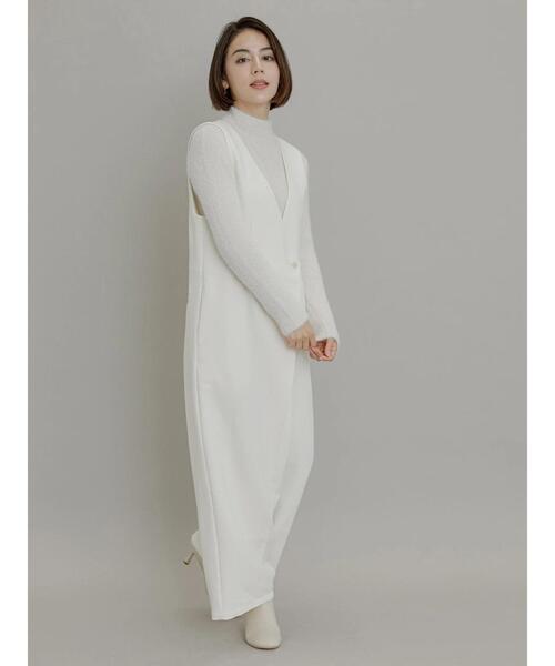 Te chichi（テチチ）の「【Atelier Blanc】ラメ引き揃えタートルネックニット（ニット/セーター・レディース・オフホワイト・F）」の4枚目の写真