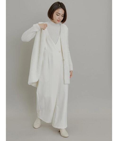 Te chichi（テチチ）の「【Atelier Blanc】ラメ引き揃えタートルネックニット（ニット/セーター・レディース・オフホワイト・F）」の8枚目の写真