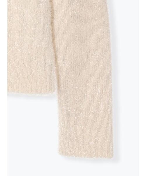 Te chichi（テチチ）の「【Atelier Blanc】ラメ引き揃えタートルネックニット（ニット/セーター・レディース・オフホワイト・F）」の13枚目の写真