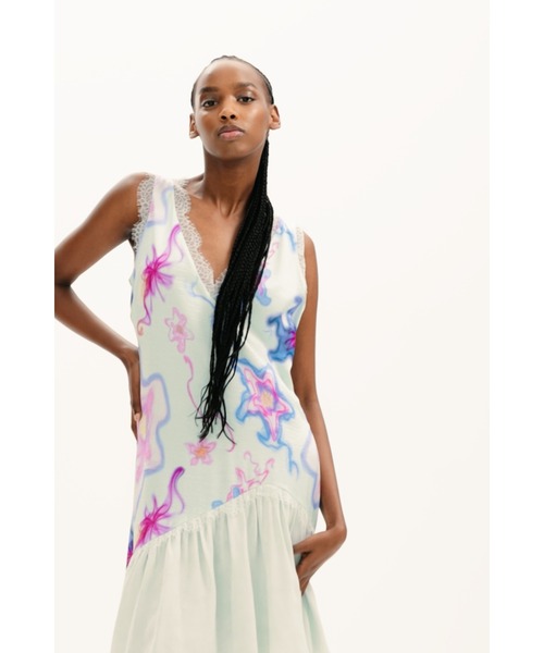 Desigual×Collina Strada】パステルスター レイヤードワンピース