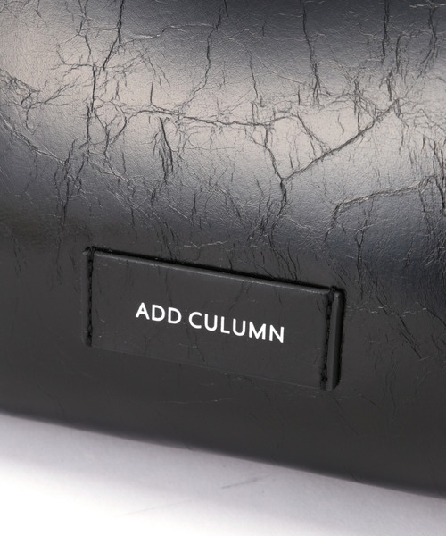 ADD CULUMN（アドカラム）の「(ADD CULUMN)バンピーボストンバッグ（ボストンバッグ・レディース・ブラック/ホワイト・FREE）」の6枚目の写真