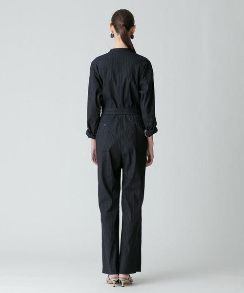 MARELLA リネンジャンプスーツ　オールインワン　黒　M相当　ノースリーブ リネンコンジャンプスーツ|allureville OFFICIAL SITE / ONLINE