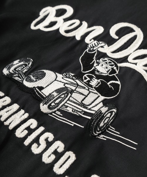 Ben Davisワンポイントロゴ＆BIG刺繍デザインクラシックワークジャケット BEN DAVIS（ベンデイビス）の「【BEN DAVIS/ベンデイビス】ワン