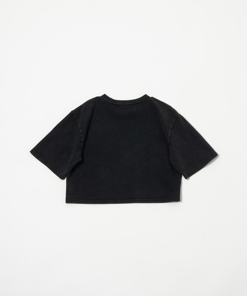 17HR(セブンティーンアワーズ)の「ピグメントちびT(Tシャツ/カットソー・レディース・ブラック/ブルー・FREE)」の6枚目の写真