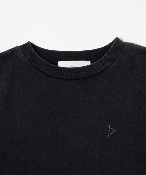 17HR(セブンティーンアワーズ)の「ピグメントちびT(Tシャツ/カットソー・レディース・ブラック/ブルー・FREE)」の8枚目の写真