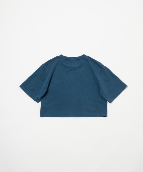 17HR(セブンティーンアワーズ)の「ピグメントちびT(Tシャツ/カットソー・レディース・ブラック/ブルー・FREE)」の4枚目の写真
