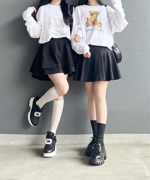 STRAY SHEEP（ストレイシープ）の「【STRAY SHEEP/ストレイシープ】スージー・ズー×STRAY SHEEP スウェット/オーバーサイズトレーナー（スウェット・レディース・ホワイト系その他2/ホワイト系その他4/ホワイト系その他/ホワイト系その他3・MEDIUM/X-LARGE/LARGE）」の9枚目の写真
