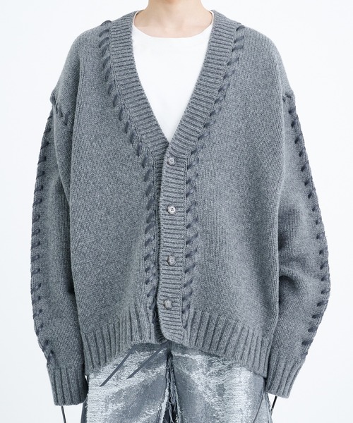 DISCOVERED（ディスカバード）の「LOOPING KNIT CARDIGAN