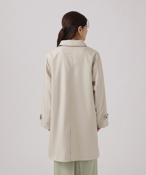 SHOO・LA・RUE（シューラルー）の「◆【防花粉/撥水】ステンカラーコート（ステンカラーコート・レディース・ネイビー/ライトベージュ・02/03/04）」の13枚目の写真