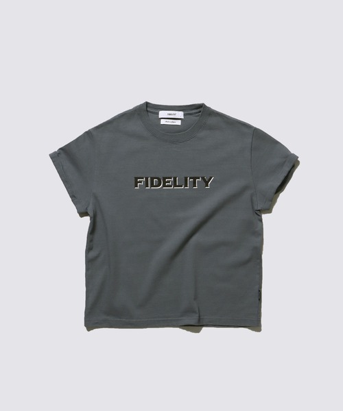 FIDELITY（フィデリティ）の「[WOMEN] POSTER ART S/S TEE / ウィメンズ半袖プリントTシャツ（Tシャツ/カットソー・レディース・ブラック/オフホワイト/グレー・FREE）」の3枚目の写真