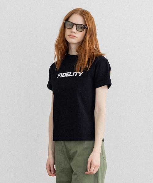FIDELITY（フィデリティ）の「[WOMEN] POSTER ART S/S TEE / ウィメンズ半袖プリントTシャツ（Tシャツ/カットソー・レディース・ブラック/オフホワイト/グレー・FREE）」の21枚目の写真