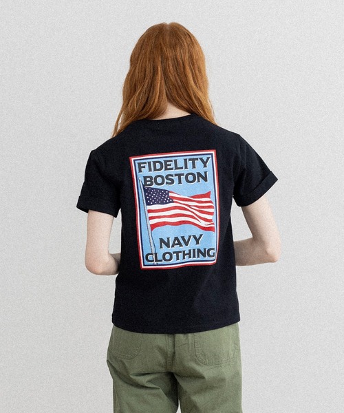 FIDELITY（フィデリティ）の「[WOMEN] POSTER ART S/S TEE / ウィメンズ半袖プリントTシャツ（Tシャツ/カットソー・レディース・ブラック/オフホワイト/グレー・FREE）」の15枚目の写真