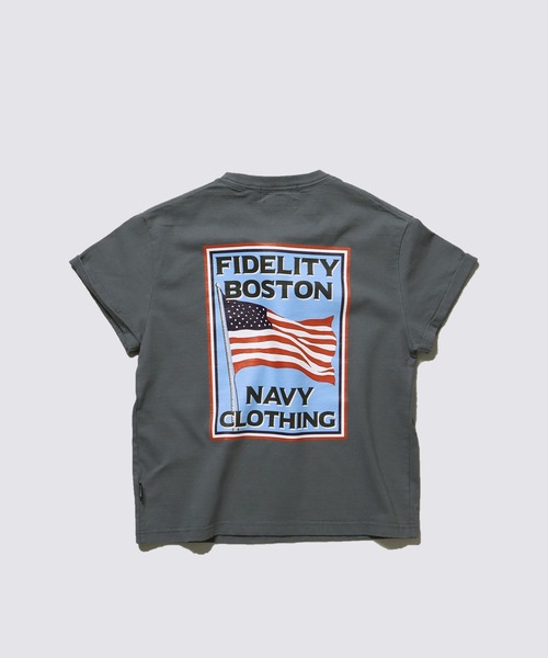 FIDELITY（フィデリティ）の「[WOMEN] POSTER ART S/S TEE / ウィメンズ半袖プリントTシャツ（Tシャツ/カットソー・レディース・ブラック/オフホワイト/グレー・FREE）」の8枚目の写真