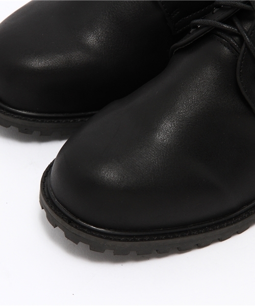 ikka（イッカ）の「レースアップタンクソールシューズ（ブーツ・レディース・オフホワイト/ブラック・LARGE/MEDIUM）」の4枚目の写真