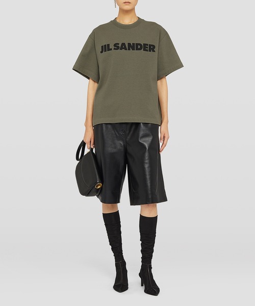 JIL SANDER（ジルサンダー）の「T-SHIRT SS（Tシャツ/カットソー・レディース・サンドベージュ/カーキ・XS/S/L/M）」の6枚目の写真