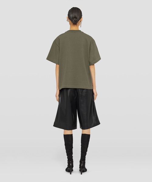 JIL SANDER（ジルサンダー）の「T-SHIRT SS（Tシャツ/カットソー・レディース・サンドベージュ/カーキ・XS/S/L/M）」の7枚目の写真