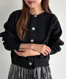 キラキラボタンカーディガン【ZOZOTOWN限定アイテム】