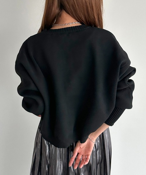 apres jour mignon(アプレジュールミニョン)の「キラキラボタンカーディガン【ZOZOTOWN限定アイテム】(カーディガン/ボレロ・レディース・ブラック/ブルー/アイボリー/イエロー・X-LARGE/フリー)」の18枚目の写真