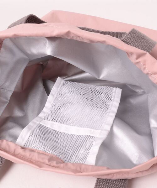 CUISINE HABITS（クイジーヌハビッツ）の「クイジーヌハビッツ 保冷ランチ巾着（お弁当箱・レディース・グレー/ピンクベージュ・フリー）」の15枚目の写真